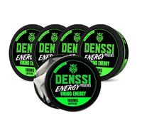 Denssi Pouches de energía - Bolsas de energía de cafeína - Reemplazo gratuito/alternativa para la concentración y la energía - Bolsas nootrópicas sin azúcar (5 packs, Viking Energy)