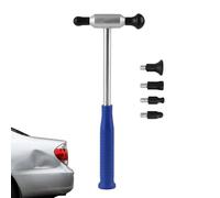 Dent Remover, Car Hammer, 11.81in Repair Kit, Paint-Friendly Design, Replacement Heads for Auto Body, SUV Dings, Daño Fixing, Vehicle Maintenance, Panel Restoration, Garage Use
