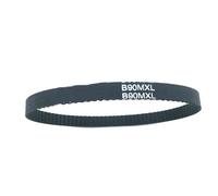 Dentado Correa Dentada Correa De Distribución Goma Negra MXL Diente Trapezoidal Paso Síncrono 2.032mm Ancho 3-4 6 10 12-16mm Modelo 115-159mm(B123MXL,4MM)