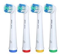 DentaDrift - Cepillo de dientes oral B compatible con 4 paquetes de cabezales compatibles con calidad premium, defensa reforzada contra la placa, oral B cepillo de repuesto compatible