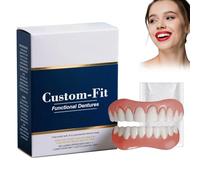 Dentaduras Postizas Personalizadas: Kit Profesional Para Crear Una Sonrisa Perfecta En Casa - Solución Fácil, Superior E Inferior, Suaves Y Cómodas, RenuEVA Tu Sonrisa Y Recupera La Confianza