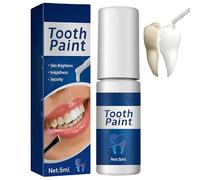 Dental blanqueadora instantánea, pulidor dental para eliminar manchas, pintura blanqueadora para dientes, pulido dental, esmalte dental, 5 ml (1 Piezas)