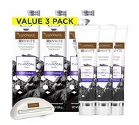 Dental Care Set: CRST Charcoal 3-Pack + LUXPAKS Squeezer