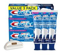 Dental Care Set: CRST Kids Strawberry 3-Pack + LUXPAKS Squeezer