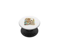Dental Love Lindo Higienista Dental Asistente Dentista PopSockets PopGrip Adhesivo
