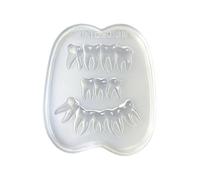 Dentales de silicona fáciles de usar para principiantes que crean formas de dientes en manualidades con materiales seguros para alimentos, accesorio de dientes