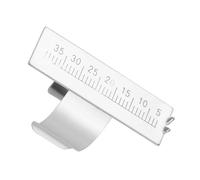 Dentals - Regla de endodoncia inoxidable anillos de dedo de medición precisa y fácil para la medición precisa de limas de conducto radicular