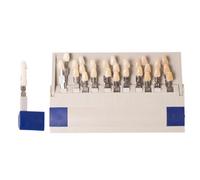 Dentals - Tabla comparativa de sombra de blanqueamiento 16/29 colores blanqueadores estéticos de porcelana para dientes