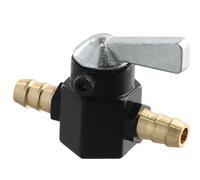 dentedeleao Grifo de Gasolina Universal de 8mm, Automático, Compatible con Motocicleta, Negro
