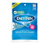 DenTek Comfort Clean - Púas de hilo de seda y seda, 150 unidades