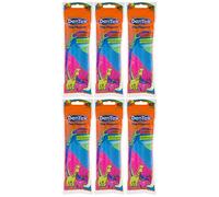 DenTek Kids Fun Flossers | Elimina alimentos y placa | 40 unidades | 6 unidades