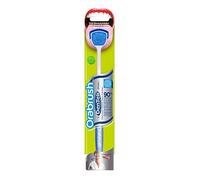 DenTek ORABRUSH - Limpiador de lenguas con cepillo y raspador, elimina el mal aliento bacteriano, aliento fresco, 1 unidad