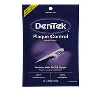 DenTek Púas de hilo dental con control de placa en forma de X, 75 unidades