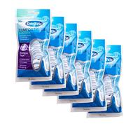 DenTek - Soportes de hilo dental Comfort Clean, para molares, para dientes con bruxismo, sabor menta, 6 paquetes