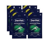 DenTek Tripla Clean Floss Picks | Nessuna interruzione | 20 Count | 6 pacchi