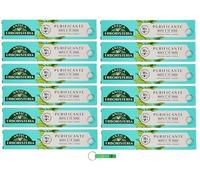 Dentifricio Purificante Antica Erboristeria - Pasta de dientes para protección de encías con menta y té verde, 75 ml + llavero Beni Culinari gratuito (12 unidades)