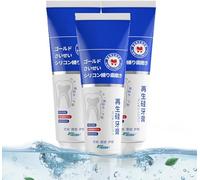 Dentífrico de Silicona Reciclada 100 g RIY Dentífrico Blanqueador Eliminador de Manchas Cuidado de Limpieza Profunda Dentífrico Para Todo Tipo de Dientes