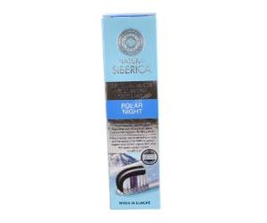 Dentífrico Natural Siberiano Polar Night - Pasta dental negra blanqueadora con carbón activado - 100 g. Pack de 2