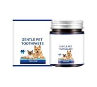 Dentífrico Para Mascotas,Limpieza Profunda Portátil Extracto Vegetal 100 g - Dentífrico Contra El Mal Aliento,Para Perros Gatos Cachorros, Después De Las Comidas Higiene Diaria Hogar Viaje