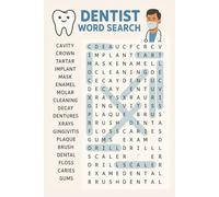 Dentist Word Search: Dive into 50 dentist word search puzzles that will challenge and entertain! (Dental Word Search Series)