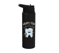 Dentista-Auxiliar de Muelas del Juicio Praxis Higiene Dentista Stainless Steel Insulated Water Bottle