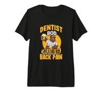 Dentista BOD Like A Dad BOD Funny Odontología Día del Padre Camiseta Premium
