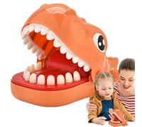 Dentista de dinosaurio, juguete de dedos de mordedura, juego difícil para niños, juguetes de dedos de dinosaurios con sonidos, mesa de mesa para edades de 4 años en adelante, juegos divertidos, niños,