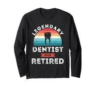 Dentista Legendario se ha Jubilado, Regalos de jubilación para Dentistas Manga Larga