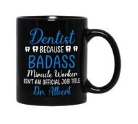 Dentista Porque Es Un Hacedor De Milagros Rudo Tazón Novedad Tazas Té Graciosa Tazón De Café Regalos Divertidos Para Colegas Trabajo Amigos 330ml