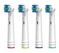 Dentonet "Compatible con Oral-B" cabezales de repuesto para cepillo de dientes eléctrico Dentonet Precisión Angle, 1 paquete con 4 cabezales