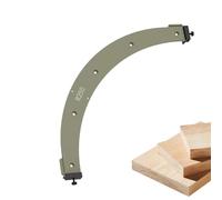 Dentro de la esquina exterior grande molde de arco, herramienta de corte auxiliar de chaflán curvo | Grandes modelos de trabajo de madera precisa | Herramienta de corte de enrutamiento ligero interna