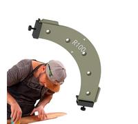 Dentro de la esquina exterior Molde de grande, herramienta de recorte auxiliar de chaflán curvado | Plantillas de enrutador precisas - Herramienta de enrutamiento de alta resistencia ligera para uso i