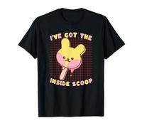 Dentro de Scoop Bunny Ice Pop Kawaii Camiseta