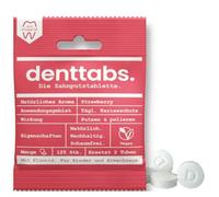 denttabs. Kids Strawberry Fluoride Tooth Tablets - 125 unidades denttabs.