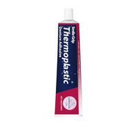 Denture Adhesive Glue, Thermoplastic Tooth Bond, Secure Grip Reliner, Long Lasting Cushion Hold, Soft Fit Comfort for Women, Men, Adults, Professionals, Travelers, 1.18x4.57 Inches