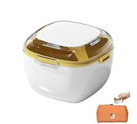 Denture Cleaning Cup - Portable Soaking Retainer Box with Lid | Leak Resistant Bath Cup for Dentures, Mouth Guards, and Appliances, Suitable for Home, Travel, Car, and Office Use