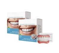 Denture Set, Daily Improvement of Smile Beauty, Denture Lining Kit for Men and Women(2pcs)
