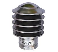 Denvel® - Sombrerete para Chimenea de Acero Inoxidable 120 mm - Diseño Lamelar Anti Retorno de Humo, Cubierta de Chimenea, Extractor de Humos, Sombrero para Conductos de Humos y Ventilación