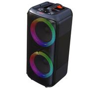 Denver Altavoz Party LED+ 2 woofers 6,5" inalámbrico Bluetooth 20 W USB MicroSD