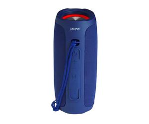 Denver Btv-220 Azul - Altavoz Portátil 2X8w