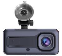 Denver cct-2500 dashcam doble, cámara frontal e interior, vídeo hast