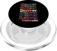 Denver Colorado Tie Dye PopSockets PopGrip para MagSafe
