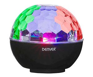 Denver Electronics BTL-65 6W Negro - Altavoces Portátiles Bluetooth (6 W, Inalámbrico y alámbrico, 10 m, Negro, Digital, Tablet/Smartphone)