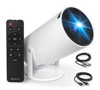 Denver Proyector LED PR-2500 - 2500 lúmenes - Soporte Full HD - HDMI/USB/VGA - Altavoces - Mando a distancia - Proyector para cine en casa - Juegos y presentaciones