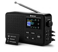 Radio portátil Denver DAB-57 Bluetooth DAB+ FM 10 W pantalla 1,77" USB-C