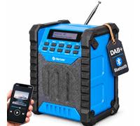 Denver radio de obra dab+ bluetooth con batería 10 h e ip54