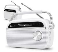 Denver Radio FM portátil con Bluetooth 5.0, 230 V o batería | Bluetooth 5.0 y funcionamiento flexible de red o batería