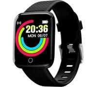 Denver Smartwatch SW-154. Bluetooth. Monitor Actividad Deportiva. Sensor de frecuencia cardíaca. Impermeable. Muestra notificaciones. Compatible iOS y Android.