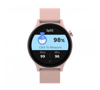 Denver - SWC-338RO Relojes inteligentes y deportivos 3,51 cm (1.38") TFT 44.6 mm Digital 240 x 240 Pixeles Pantalla táctil Rosa