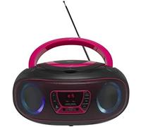 Denver tcl-212bt pink reproductor de cd reproductor de cd portátil ne